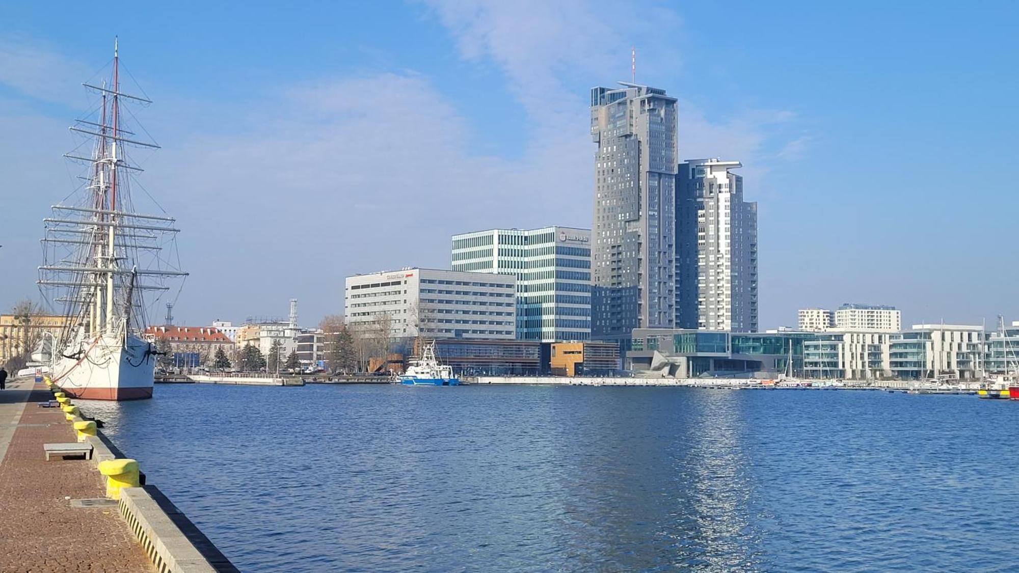 Apartament Nadmorskie Tarasy Leilighet Gdynia Eksteriør bilde